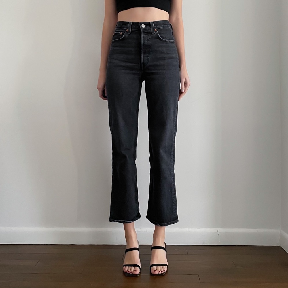 Levi’s High Rise Ribcage straight